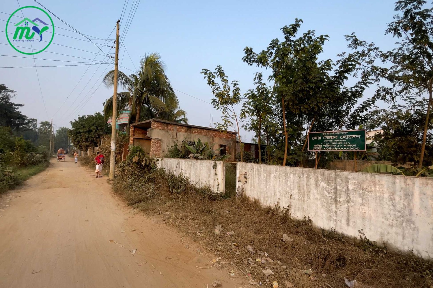 কেরানীগঞ্জ হিজলাতে সরকারি রোডের পাশে ১০ শতাংশের নীট প্লট - Net plot in Keraniganj Hijla Near Govt Road
