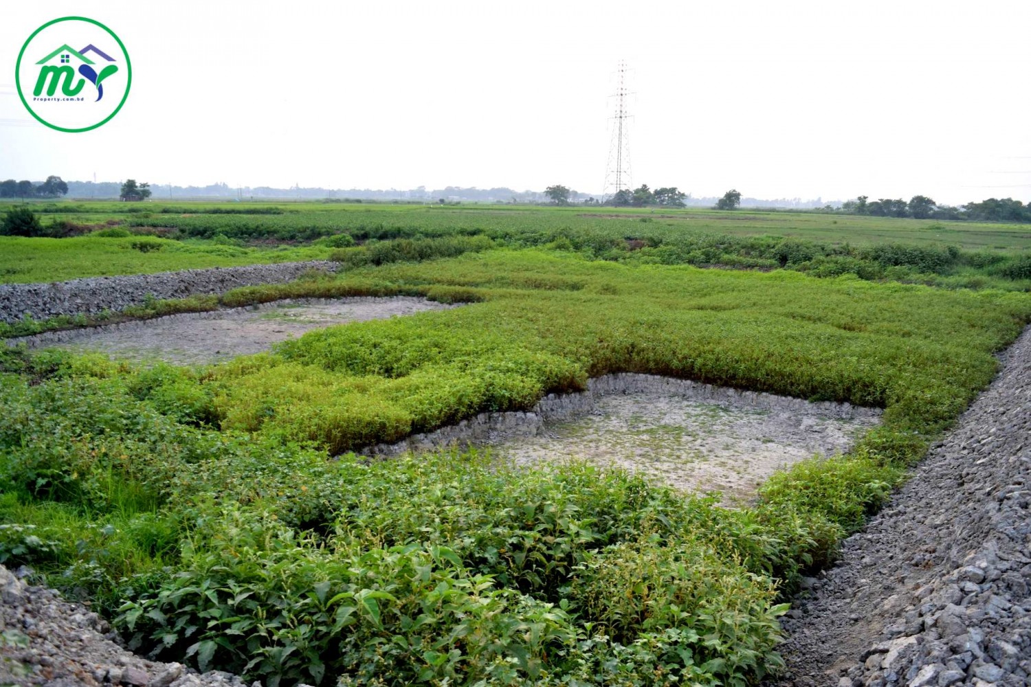 ঢাকা মোহাম্মদপুর বছিলা ব্রীজের কাছে রেডি জমি - Ready Land Near Bosila Bridge Mohammadpur, Dhaka.